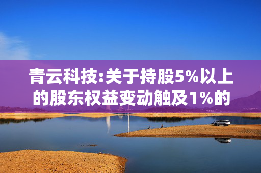 青云科技:关于持股5%以上的股东权益变动触及1%的提示性公告