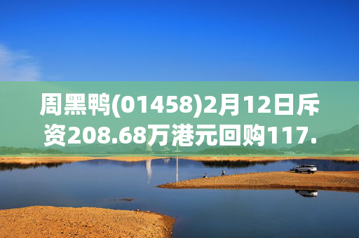 周黑鸭(01458)2月12日斥资208.68万港元回购117.1万股