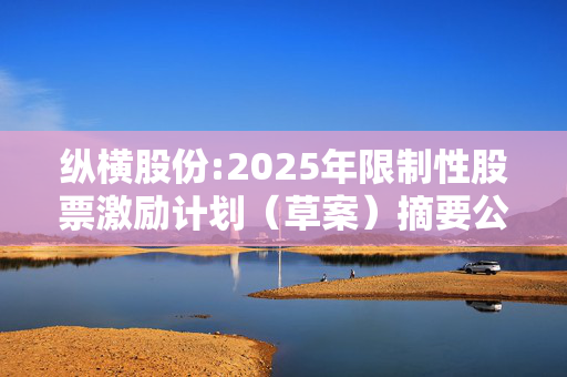 纵横股份:2025年限制性股票激励计划（草案）摘要公告