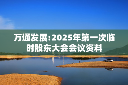 万通发展:2025年第一次临时股东大会会议资料