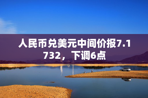 人民币兑美元中间价报7.1732，下调6点