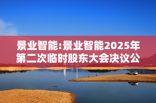 景业智能:景业智能2025年第二次临时股东大会决议公告