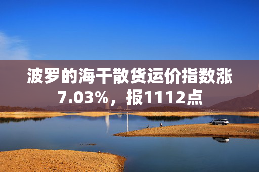 波罗的海干散货运价指数涨7.03%，报1112点