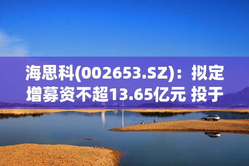 海思科(002653.SZ)：拟定增募资不超13.65亿元 投于新药研发项目等