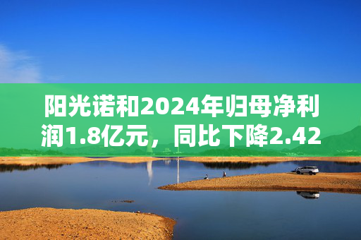 阳光诺和2024年归母净利润1.8亿元，同比下降2.42%