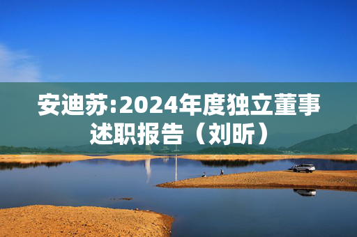 安迪苏:2024年度独立董事述职报告（刘昕）