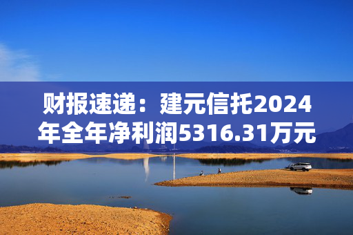 财报速递：建元信托2024年全年净利润5316.31万元