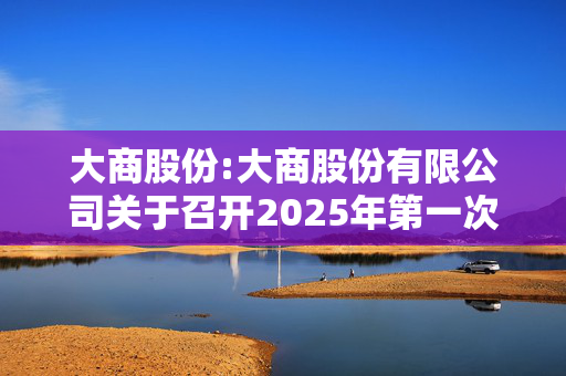 大商股份:大商股份有限公司关于召开2025年第一次临时股东大会的通知