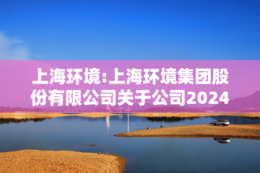 上海环境:上海环境集团股份有限公司关于公司2024年度日常关联交易执行情况及2025年度预计日常关联交易的公告